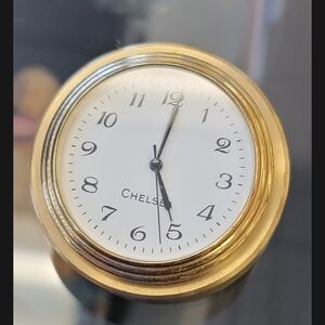 Brass Chelsea Waterfall Clock Paper Weight